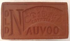 Vtg LDS History Souvenir Old Nauvoo Red Brick Book of Mormon Egyptian 4