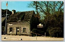 Oldest Wooden School House St. Augustine FL Postcard c1983 Chrome Unposted picture