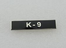Uniform Citation Bar American  K-9 Citation Merit Award Lapel Pin-Nickel picture