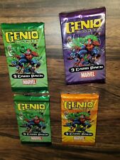Lot of 70 packs GENIO MARVEL TRADING CARD BRAND NEW SPIDER-MAN HULK IRON MAN picture