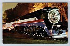 American Freedom Train #4449, Train Transportation, Antique Vintage Postcard picture