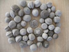 LOT OF 50 CLAY CONCRETION MARBLES Fairy Wishing Stones NY Self Mined 147 Grams picture