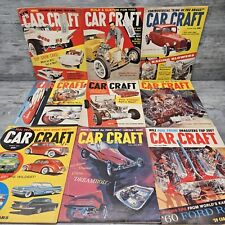 Car Craft Magazine Lot (9) Vtg 1959 1960 Hot Rat Rod Custom Chevy Ford Plymouth picture