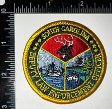 VINTAGE OBSOLETE Deputy Law Enforcement Officer South Carolina SC Police Patch picture