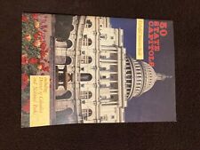 50 State Capitols Colorful Souvenir Book    049167100314 picture
