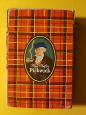 VINTAGE 1940-50;s PICKWICK COFFEE PLAYING CARDS DECK - RED VARIATION picture