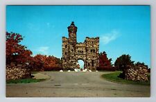 Worcester MA-Massachusetts, Bancroft Tower, Antique Vintage Souvenir Postcard picture