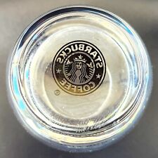 Vintage Starbucks 1 oz. Espresso Coffee Clear Shot Glass w/ Mermaid Logo (EUC) picture
