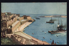 Postcard #79 MALTA - 1909 TRIP AROUND the WORLD presentation LIBERTY Ohio picture