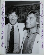Alan Thicke (Canadian Actor), Vince Calandra ORIGINAL PHOTO HOLLYWOOD Candid picture