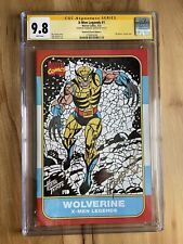 X-MEN #1 Wolverine Rookie Card comic Cgc 9.8 Signed by Dominique Wilkins NBA picture