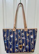 NWT Dooney & Bourke Disney Cruise Line Charm Tote Captain Mickey & Minnie 🚢 DCL picture
