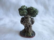 VINTAGE 1980's FANTASY ENT TREE MAN, PAINTED PEWTER FIGURINE picture