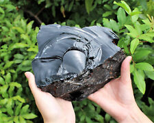 MASSIVE Rough Natural Black Obsidian Chunks - Huge Raw Black Obsidian Crystals picture