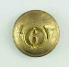 1850s-60s French Army 6th Regiment Uniform Button H3CT picture