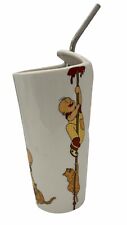 Max Brenner Restaurant Alice Mini Max Kids Chocolate By Bald Man Cup Metal Straw picture