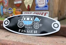 Antique Vintage Old Style Body By Fisher Sign picture