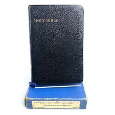 The British and foreign bible society leather bound 1952 with box picture