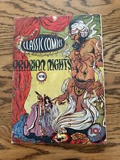 Classic Comics #8 Arabian Nights (Gilberton 1943) 1st Print Lillian Chestney VG- picture