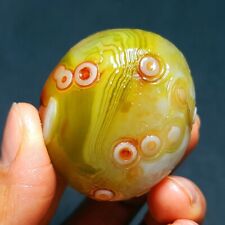 The most beautiful 75.9g Natural Gobi eye agate  Madagascar 50X83 picture