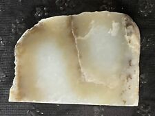 Siberian White and Honey Jade Slab picture