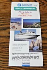 ADMIRAL CRUISES 1988 1989 Cruise Shore Excursion Pamphlet MV STARDANCER Mexico picture