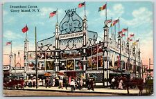 Postcard Dreamland Circus & Side Show, Cone Island New York Unposted picture