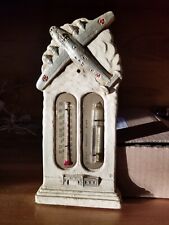 1940s World War Two B2 Bomber Thermometer And Barometer picture