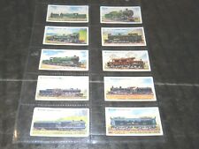 1924 Wills RAILWAY ENGINES railroad  trains set 50 cards Tobacco Cigarette   picture