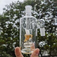 14mm 90° Glass Ash Catcher 90 Degree Mini Banana for Water Pipe Hookah Bong US picture