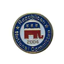 Republican National Committee 2004 Hat Lapel Pin Tie Tack Vintage picture