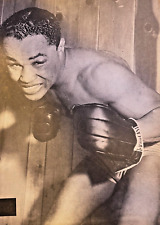 1989 Vintage Magazine Illustration Boxer Henry Armstrong picture