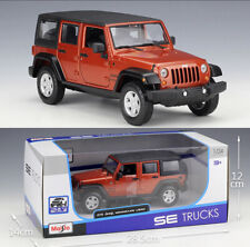 MAISTO 1:24 Jeep WRANGLER Unlimited Alloy Diecast Vehicle Car MODEL TOY Gift NIB picture