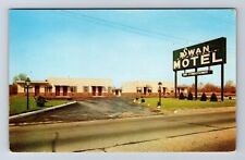 Linden NJ-New Jersey, Swan Motel, Advertising, Antique Vintage Postcard picture