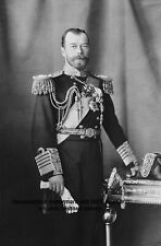 1909 Czar Nicholas II PHOTO Russia Emperor, Last Russian Tsar Nicholas 2  picture