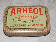 ANTIQUE ARHEOL SHEET BOX SANDAL ESSENCE PHARMACY PARIS picture