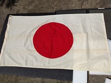Vintage Japanese Flag Cotton Sewn Large 3'x5' picture