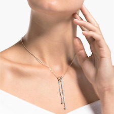 Swarovski Lifelong Heart Y necklace Mixed metal finish 5517952 NIB $149 picture