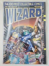 WIZARD 100 MOST COLLECTIBLE COMICS MAGAZINE 1993 FIRST EDITION BAGGED+CARD picture