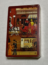 Vintage Trump Playing Cards Victorian Street Scene New Sealed Made In USA picture