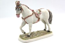 Vintage MZ Irish Dresden Circus Pony Ireland Rare Horse Figurine picture