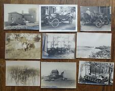 Worcester MA. Gloucester MA. & Others - Group of antique photographs (originals) picture