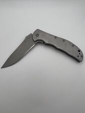 Kershaw Volt SS 3655 Stainless Steel Straight Assist Folding Pocket Knife picture