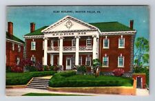 Beaver Falls PA-Pennsylvania, Elks Building Vintage Souvenir Postcard picture