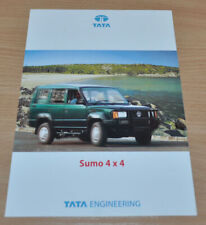 Tata Sumo 4x4 Cars Indian Brochure Prospekt picture