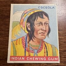 1933-40 Goudey R73 Indian Gum #29 Osceola IND1-05 VG/VG+ picture