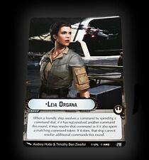 Star Wars Armada Leia Organa Tournament 2023 Promo Card MNT Condition picture