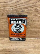 Vintage Sir Walter Raleigh Smoking Tobacco Collector Tin, Empty picture
