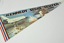 Vintage Kennedy Space Center Pennant Souvenir Florida 29