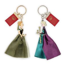 Japan Tokyo Disney Resort Store Keychains Set Elsa Ana Frozen Fantasy Springs picture